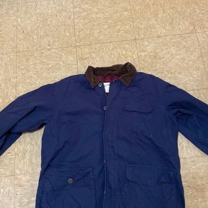 Navy blue Orvis jacket